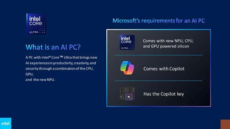 英特尔揭示微软Copilot本地运行条件：NPU需求触发下一代AI PC时代的来临